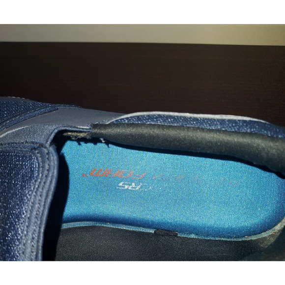 Skechers Mens Slip On Sneakers 12M Mesh Shoes Equalizer Persistent Comfort Navy - Picture 15 of 16